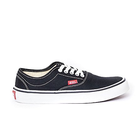 vans authentic preto e branco