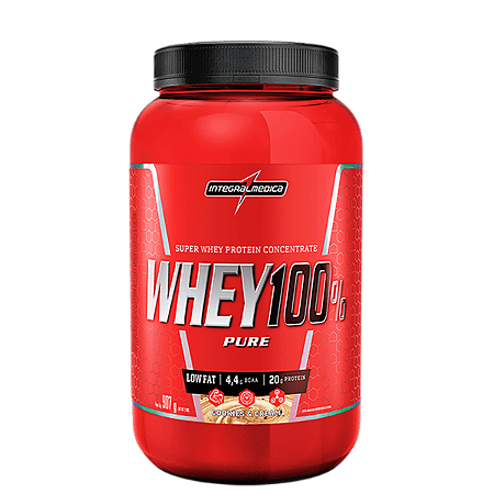 Whey 100% Pure 907g Pote - Integralmedica