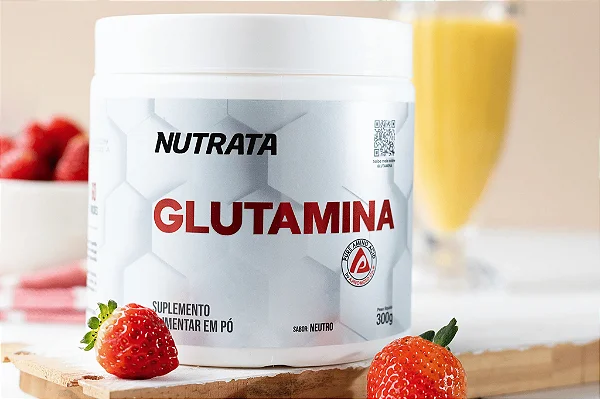 Glutamina 300g - Nutrata