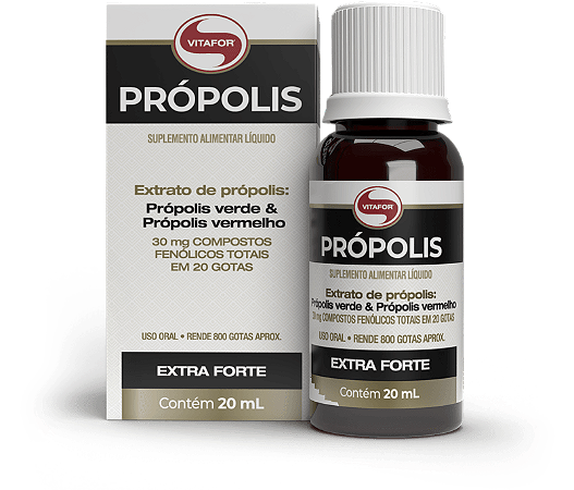 Própolis Liquido Gotas 20ml - VITAFOR