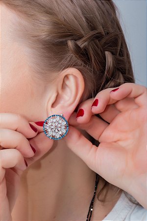 Brinco Flor de Inverno