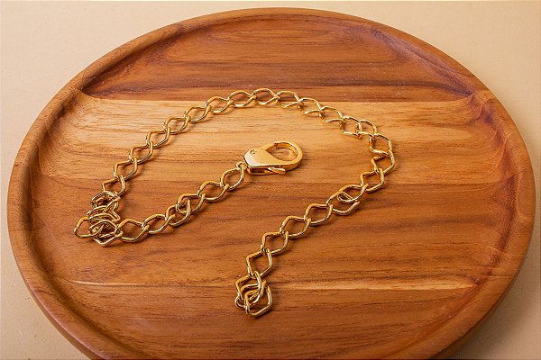 Colar Ouro Elos Torcidos