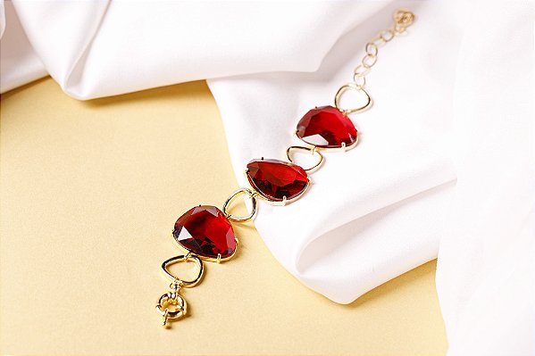 Pulseira Fogo Dourada