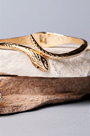Bracelete Ouro Snake