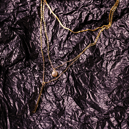 Gargantilha Carolina - 3 voltas de Ouro