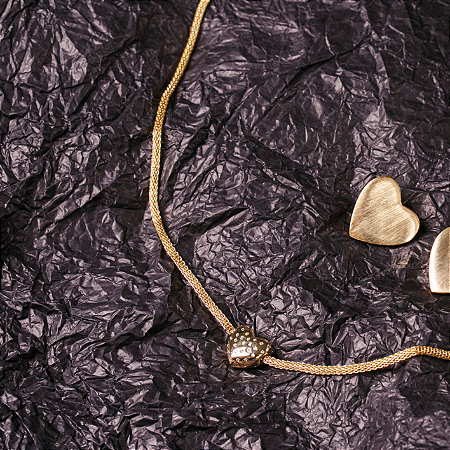 Gargantilha Carina de Coração Brilhante