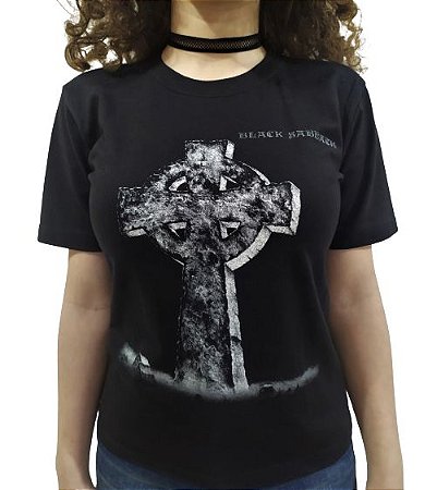 Camiseta Baby Look Black Sabbath