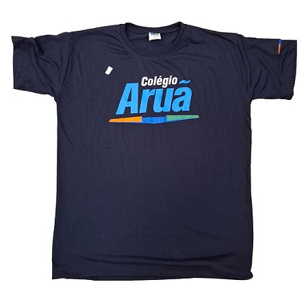 ARUÃ - CAMISETA MANGA CURTA AZUL MARINHO
