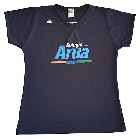 ARUÃ - BABY LOOK AZUL MARINHO