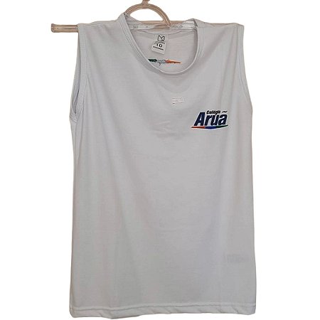 ARUÃ - CAMISETA REGATA BRANCA