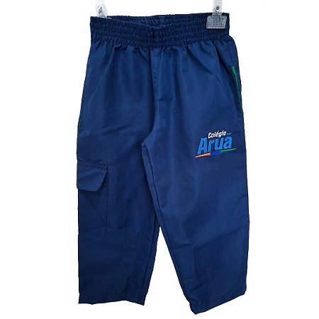 ARUÃ - Calça de tactel c/ forro