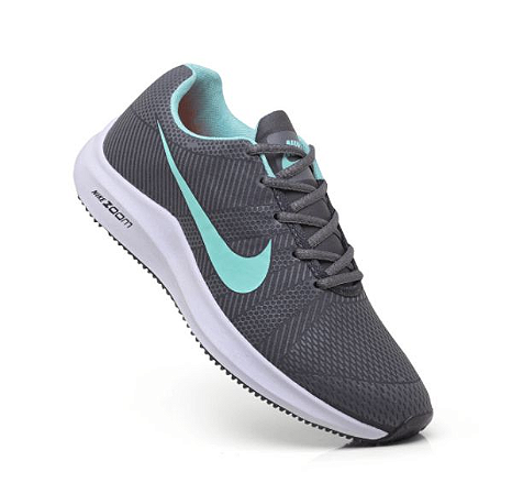 Tenis Feminino Nike Zoom Cinza Verde Água para Academia, caminhada - Thamar  Shoes