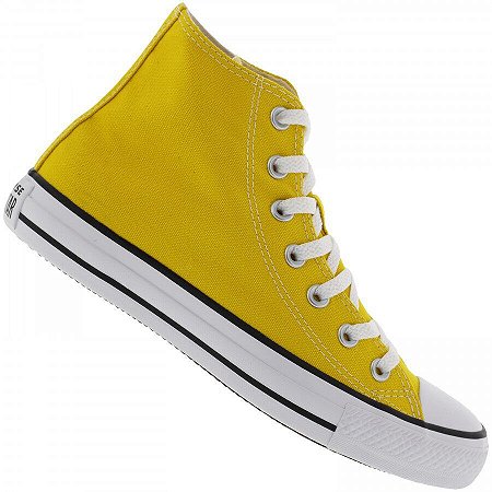 All star Cano Alto Amarelo - Thamar Shoes