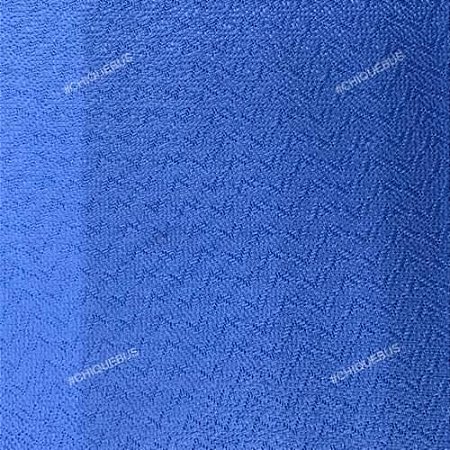 Tecido de Cortina Crepe Indiano Azul Royal