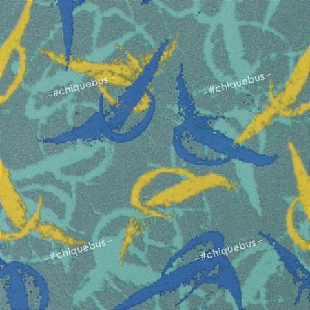 Courvin Miro Azul Amarelo