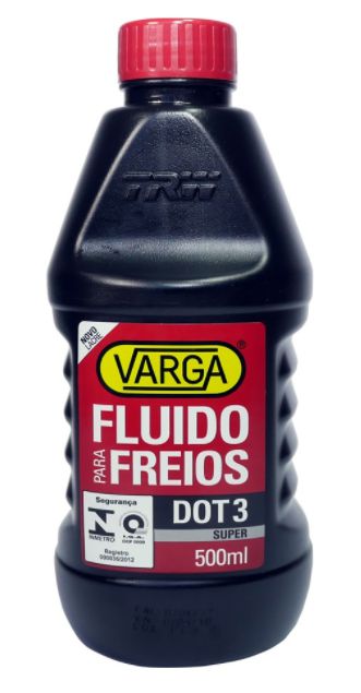 FLUÍDO DE FREIO VARGA DOT3 - 500ml  (UN)