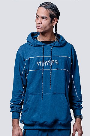 Blusa Moletom Chronic Canguru Blue 001v2