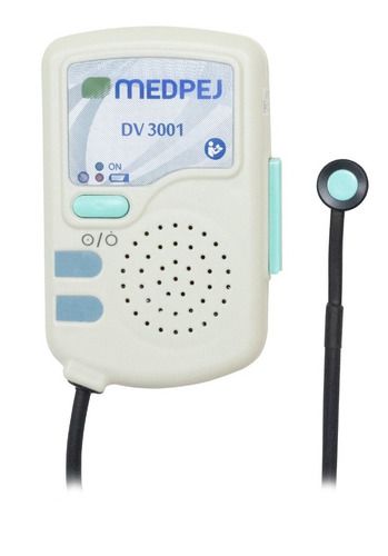 Detector Fetal Portátil Veterinário Medpej Doppler