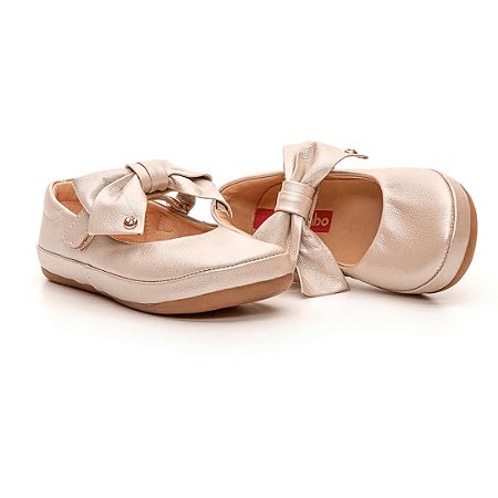 Sapatilha Infantil Menina Gambo Glitter Pérola