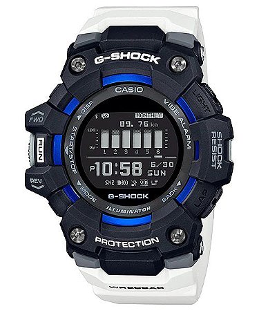 Relógio Masculino Casio G-Shock GBD100-1A7 G-Squad Power Trainer Series