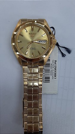 Relógio Masculino Seiko 5 automático SNKK98K1