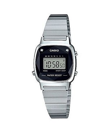 Relógio Feminino CASIO Vintage Diamond LA670WAD 1DF MINI