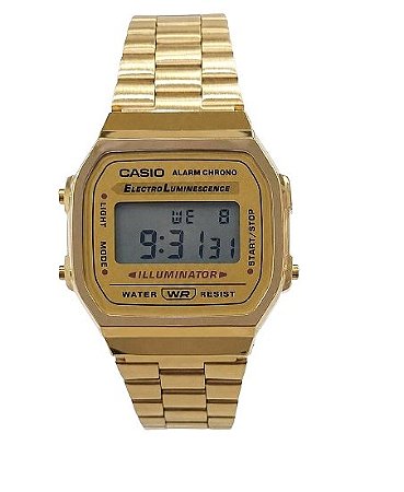 Relógio Casio Vintage A168WG-9W