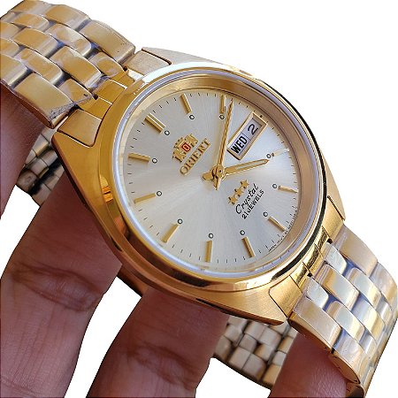 Relógio Masculino Orient 3 estrelas FAB00001W9 Automático - Altarelojoria  relógios originais invicta orient casio e muito mais.