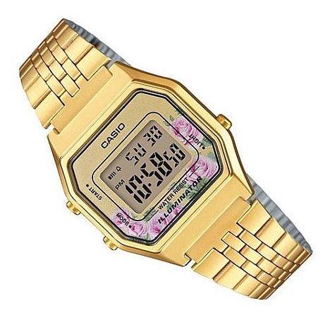 Relógio Casio Feminino Vintage La680wga-4cdf