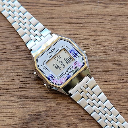 Relógio Casio Feminino Vintage La680wa-4cdf