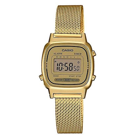 Relógio Casio Feminino Digital La670wemy-9
