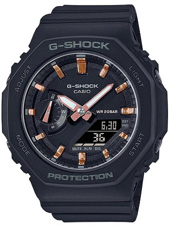 Relógio Casio G-Shok GMA-S2100-1A Analógico e Digital