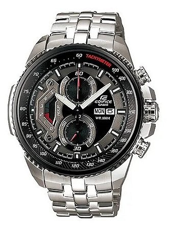 Relógio Casio Edifice Ef-558d-1avudf Cronógrafo Taquímetro