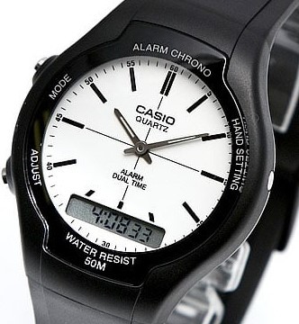 Relógio Masculino Casio Analógico/digital Aw-90h-7evdf - Altarelojoria  relógios originais invicta orient casio e muito mais.
