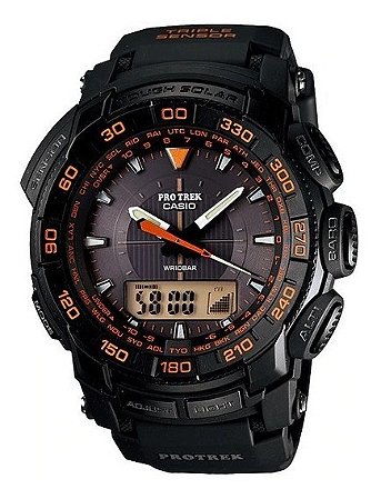 Protrek Sensor Triplo Solar Prg-550-1a4dr Original