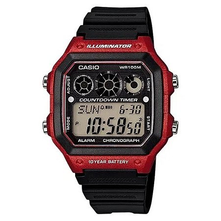 Relógio Casio Masculino Standard Ae-1300wh-4avdf