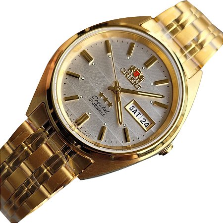 Relógio Masculino Orient 3 estrelas FAB00001W9 Automático - Altarelojoria  relógios originais invicta orient casio e muito mais.