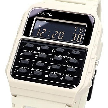 Relógio Casio Unissex Calculadora Data Bank CA-53WF-8BDF