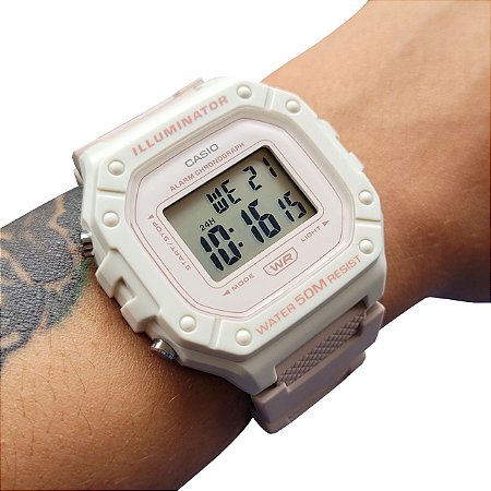 Relógio CASIO Feminino Standard W-218HC-4A2VDF