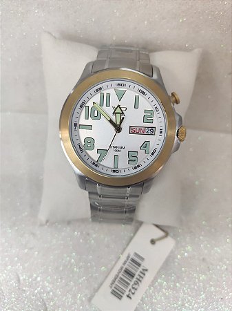 Relógio Masculino Vip Titanium Mh-6324