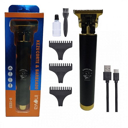 APARADOR DE CABELO INOVA USB PROFISSIONAL BARBEADOR