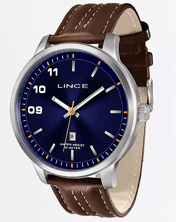 Relógio Lince Masculino Mrch031s D2nb Azul Couro Marrom - Altarelojoria  relógios originais invicta orient casio e muito mais.