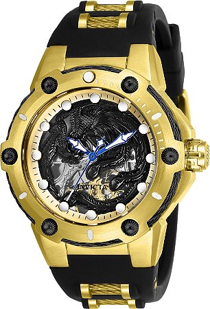 Relógio Invicta Bolt Mecanico Corda Manual Unisex 4cm 26385