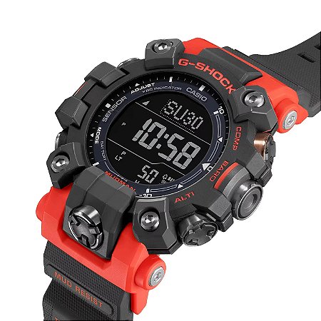 Relógio Masculino Casio G-shock GW-9500-1A4 Carbon Core Guard Mud Resistant