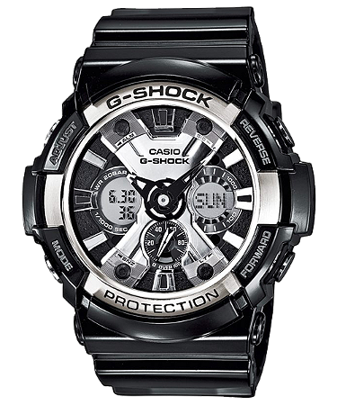 Relógio Masculino Casio G-shock Ga-200bw-1adr Anti-magnetic