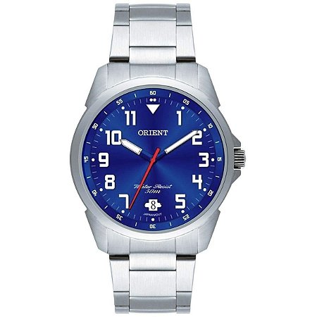 Relógio Masculino Azul Esportivo Orient Mbss1154a D2sx