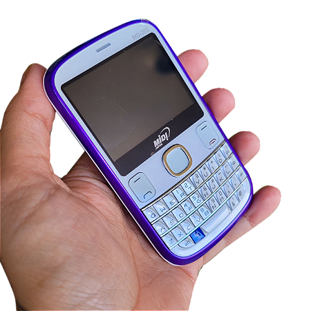 CELULAR COM TV DUAL CHIP PARA IDOSOS NOVO MIDI MD-202