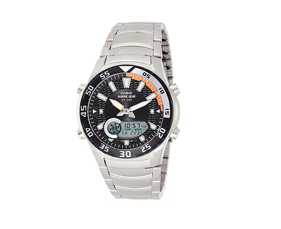 Relógio Marine Gear Analógico Digital Casio Amw-710d-1avdf