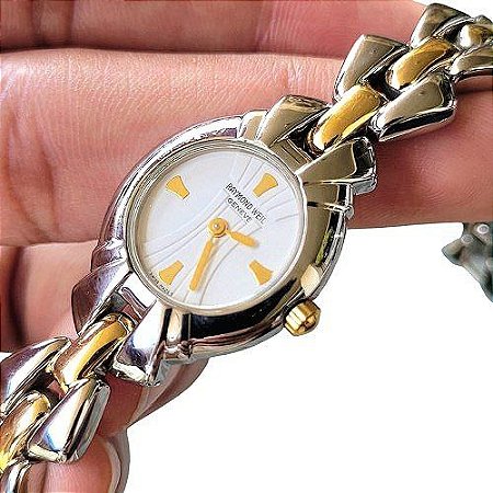 Relógio De Luxo Raymond Weil 5883 Feminino Suíço Raro