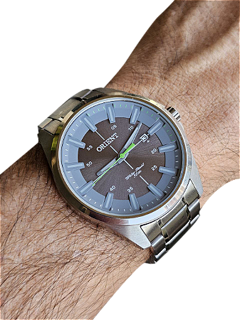 Relógio Masculino Analógico Orient - Mbss1294 G1sx - Prata